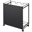 目隠し分別ダストワゴン〔3分別〕 TOWER 山崎実業 タワー 分別ダストワゴン キャスター付き 3分別 レジ袋対応 ゴミ箱 ペットボトル 分別 隠せる ゴミ袋ホルダー スタンド おしゃれ 山崎実業