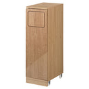 木製ダストボックス 45L ゴミ箱 45リットル 45L ダストボックス ごみ箱 スリム おしゃれ フタ付き キャスター 木製 大容量 キッチン 台所 リビング 幅25 縦型 スイング 密閉 ぼん家具