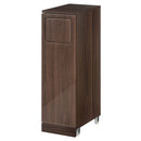 木製ダストボックス 45L ゴミ箱 45リットル 45L ダストボックス ごみ箱 スリム おしゃれ フタ付き キャスター 木製 大容量 キッチン 台所 リビング 幅25 縦型 スイング 密閉 ぼん家具