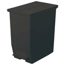 SOLOW　ペダルオープンツイン45L〔2個セット〕 ゴミ箱 45リットル 45L ごみ箱 ダストボックス 2個セット キッチン ペダル式 キャスター付き 蓋 フタ付き おしゃれ 両開き 袋止め 抗菌加工 リス ぼん家具