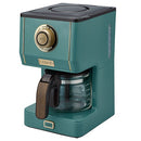 アロマドリップコーヒーメーカー コーヒーメーカー コーヒーマシン おしゃれ 全自動 コンパクト フィルター不要 保温 ドリップ 一人用 LADONNA Toffy Toffy