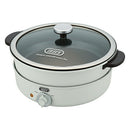 電気グリル鍋 電気グリル鍋 卓上 グリル鍋 一人暮らし フッ素加工 電気鍋 一人用 たこ焼き コンパクト 電気 鍋 一人鍋 1人用 ひとり鍋 おしゃれ Toffy 全2色 Toffy