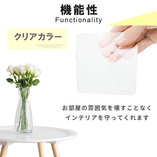 震度7にも耐える耐震マット〔10×10cm〕