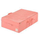 折り畳み収納ボックス〔アンダーベッドサイズ〕 収納ボックス 収納ケース 布 折りたたみ ふた付き ストレージボックス 衣類収納 大容量 衣類収納ボックス 小物 整理ボックス 蓋付 ベッド下衣類 収納 UBサイズ ぼん家具