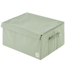 折り畳み収納ボックス〔LLサイズ〕 収納ボックス 布 折りたたみ ふた付き ストレージボックス 衣類収納 大容量 小物 蓋つき おしゃれ ファスナー 収納ケース コンパクト 収納袋 衣類 収納 LLサイズ ぼん家具