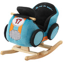 乗れるぬいぐるみ〔クマ＆くるま〕 ロッキングチェア 音楽が流れる 安全ベルト付き 乗用玩具 耐荷重30kg 対象年齢1歳6ヶ月～   ぼん家具