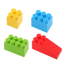 おもちゃブロック〔48ピース〕 ブロック おもちゃ 大きい 知育玩具 48ピース 子供 誤飲防止 トイブロック オモチャ 1歳 2歳 3歳 大型 プレゼント 説明書付き 積木 積木 組立て 勉強 学習 ぼん家具