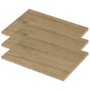 シンプル木製ラック幅44cm　棚板〔3枚〕 書棚 木製 本収納 棚板 収納棚 棚 たな 収納ラック コミック収納 インテリア 家具 おしゃれ 北欧風 スリム シンプル ぼん家具