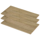 シンプル木製ラック幅60cm　棚板〔3枚〕 書棚 木製 本収納 棚板 収納棚 棚 たな 収納ラック コミック収納 インテリア 家具 おしゃれ 北欧風 スリム シンプル ぼん家具