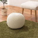 マルチクッションスツール〔小〕 クッションスツール 北欧 丸型 スツール クッション 丸 ニットプフ テーブル オットマン ニット プフ モロッコ 丸クッション 椅子 フロアクッション FRUTO