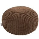 マルチクッションスツール〔大〕 スツール 丸形クッション クッションチェア ニットプフ オットマン クッション 座れる 丸 フロアスツール 大タイプ おしゃれ 北欧 大きい 背もたれ 足置き FRUTO