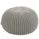 マルチクッションスツール〔大〕 スツール 丸形クッション クッションチェア ニットプフ オットマン クッション 座れる 丸 フロアスツール 大タイプ おしゃれ 北欧 大きい 背もたれ 足置き FRUTO