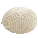 マルチクッションスツール〔大〕 スツール 丸形クッション クッションチェア ニットプフ オットマン クッション 座れる 丸 フロアスツール 大タイプ おしゃれ 北欧 大きい 背もたれ 足置き FRUTO