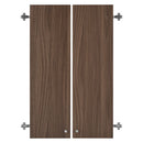 つっぱり式壁面収納ラック専用〔上段扉〕 扉 後付け上段 ラック 上段扉 本体別売り 本棚 扉付き 突っ張り 扉付き収納 スリム 大容量 シェルフ 漫画 コミック 収納棚 薄型 オープンラック 木製 棚 幅60 ぼん家具