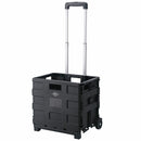 フォールディング　キャリーカート キャリーカート キャリーケース 折りたたみ キャリーワゴン 台車 耐荷重 25kg 軽量 コンパクト プラスチック製 アウトドアワゴン 小型 ミニ ぼん家具