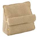 カバー付きクッション 背もたれ クッション おしゃれ 腰当 三角クッション 枕 ミニ 三角枕 スマホ枕 テレビ枕 洗える カバー 背中当て 背当て ソファ クッションチェア 椅子 ぼん家具