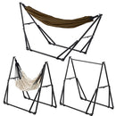 スタンド式3WAYハンモック ハンモック 自立式 3way 室内 室外 折りたたみ キャンプ アウトドア おしゃれ ビーチ ガーデン 庭 スチール ハンガーラック 軽量 ぼん家具