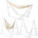スタンド式3WAYハンモック ハンモック 自立式 3way 室内 室外 折りたたみ キャンプ アウトドア おしゃれ ビーチ ガーデン 庭 スチール ハンガーラック 軽量 ぼん家具