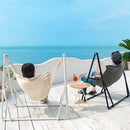 スタンド式3WAYハンモック ハンモック 自立式 3way 室内 室外 折りたたみ キャンプ アウトドア おしゃれ ビーチ ガーデン 庭 スチール ハンガーラック 軽量 ぼん家具