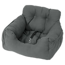 ペット用ドライブベッド〔Mサイズ〕 ドライブベッド 犬 ドライブボックス ペット用 ドライブシート イヌ 猫 車用 ペットベッド クッション ポケット 滑り止め付き 助手席 後部座席 ぼん家具