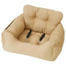 ペット用ドライブベッド〔Lサイズ〕 ドライブベッド 犬 車 ドライブシート ペットベッド 車用 ドライブボックス Lサイズ 布製 ポケット クッション 滑り止め付き イヌ 猫 動物用 ぼん家具