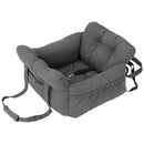 ペット用ドライブベッドキャリー ドライブベッド 2way ドライブシート 犬 車 ドライブボックス ペットベッド 車用 布製 ポケット クッション 犬ベッド 無地 イヌ 猫 動物用 ぼん家具