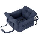 ペット用ドライブベッドキャリー ドライブベッド 2way ドライブシート 犬 車 ドライブボックス ペットベッド 車用 布製 ポケット クッション 犬ベッド 無地 イヌ 猫 動物用 ぼん家具