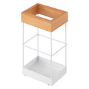 アンブレラスタンド 傘立て スリム かさ立て 木製 おしゃれ スチール 幅23 奥行16 高44 長方形 角型 レインラック コンパクト アンブレラスタンド 玄関収納 一人暮らし ぼん家具