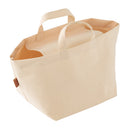 収納トート〔M〕 買い物かご バスケット かご 収納 収納バッグ 文房具 ケーブル リモコン 小物収納 収納トート 買い物かご キャンパス ストッカー 撥水 Mサイズ ぼん家具