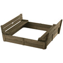 木製扉付き砂場 砂場 サンドボックス 砂あそび すな場 すなば 子供 庭 屋外 遊具 キッズ 自宅用 大型遊具 蓋付き 杉 天然木 こども 屋外遊具 おもちゃ 砂遊び 砂場遊び ぼん家具