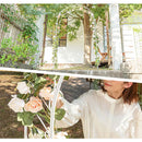 ローズアーチ バラアーチ ガーデンアーチ 大型 おしゃれ ローズアーチ アイアン 屋外 庭 園芸 ガーデニング ゲート クレマチス diy スチール 白 黒 ぼん家具