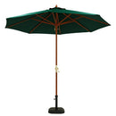 パラソルセット　270cm〔ベース11kg〕 ガーデン パラソル セット 大サイズ ガーデニング キャンプ おしゃれ人気 家具 北欧風 屋外 アウトドア ぼん家具