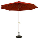 パラソルセット　270cm〔ベース15kg〕 ガーデン パラソル セット 家具 おしゃれ 北欧風 屋外 アウトドア ぼん家具