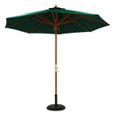 パラソルセット　270cm〔ベース15kg〕 ガーデン パラソル セット 家具 おしゃれ 北欧風 屋外 アウトドア ぼん家具