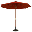 パラソルセット　270cm〔ベース22kg〕 ガーデン パラソル セット 家具 おしゃれ 北欧風 屋外 アウトドア ぼん家具