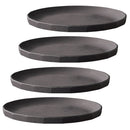 ALFRESCO　プレート190mm〔4個セット〕 お皿 食器 取皿 4枚入り 洋食 和食 皿 サラダ皿 盛り皿 器 シンプル おしゃれ キッチン 日用品 台所用品 ぼん家具