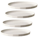 ALFRESCO　プレート250mm〔4個セット〕 お皿 食器 取皿 4枚入り 洋食 和食 皿 サラダ皿 盛り皿 器 シンプル おしゃれ キッチン 日用品 台所用品 ぼん家具