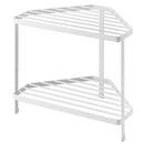 キッチンコーナーラック キッチンラック コンロ コーナーラック コンロ周り 収納 フライパン 鍋置き ラック コンロ奥ラック おしゃれ TOWER 山崎実業