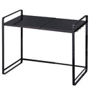 伸縮レンジラック レンジラック 伸縮式 キッチンラック 冷蔵庫ラック おしゃれ トースターラック キッチン 収納 カウンター上 北欧 棚 調味料 tower タワー 山崎実業