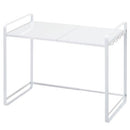 伸縮レンジラック レンジラック 伸縮式 キッチンラック 冷蔵庫ラック おしゃれ トースターラック キッチン 収納 カウンター上 北欧 棚 調味料 tower タワー 山崎実業