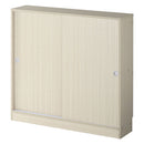 カウンター下収納〔幅90cm・奥行20cm〕 カウンター下収納 薄型 4段 可動棚 引き戸 食器棚 キャビネット キッチン 木目調 北欧 ぼん家具