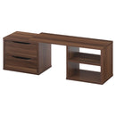 伸縮カウンター上ラック キッチンラック キッチン 収納 カウンター上 引き出し 調味料 ラック スリム 両面 調味料ラック 伸縮 木 木製 キッチンカウンター おしゃれ 収納 対面 ぼん家具