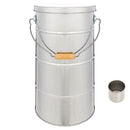 バケツ型米びつ〔10kgタイプ〕 米びつ 10kg 日本製 計量カップ付き 密閉 軽量 錆びに強い 防虫 頑丈 湿気 酸化防止 トタン製 米 OBAKETSU（オバケツ）