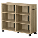 押入れ収納ボックス〔幅26cm〕 キャスター付き押入れ収納ボックス 奥行78cm 幅26cm 隙間収納 スリム 本棚 クローゼット収納 稼働棚   ぼん家具