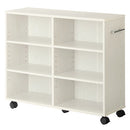 押入れ収納ボックス〔幅26cm〕 キャスター付き押入れ収納ボックス 奥行78cm 幅26cm 隙間収納 スリム 本棚 クローゼット収納 稼働棚   ぼん家具