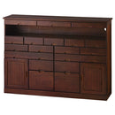 桐製ファックス台 桐チェスト 電話台 引き出し 収納棚 A4 キャビネット リビングボード 大容量 木製 ぼん家具