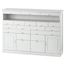 桐製ファックス台 桐チェスト 電話台 引き出し 収納棚 A4 キャビネット リビングボード 大容量 木製 ぼん家具