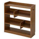 デザインシェルフ 収納棚  棚 オープンラック 本棚 木製 収納 おしゃれ 木製ラック 奥行30cm 幅90 A4 ディスプレイシェルフ 省スペース 薄型 北欧 モダン ぼん家具