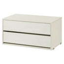 ユニットラック〔追加キャビネット〕 キャビネット 追加用 ユニットラック 本体別売 チェスト 木製 ガラス フラップ 扉 引き出し ラック 扉付き コード穴 シェルフ スチールラック ぼん家具