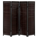 和風衝立〔4連タイプ〕 パーテーション おしゃれ パーティション 間仕切り 自立 4連 ブラインド 折りたたみ 持ち運び 衝立 木製 スリム 目隠し リビング 北欧 モダン ぼん家具